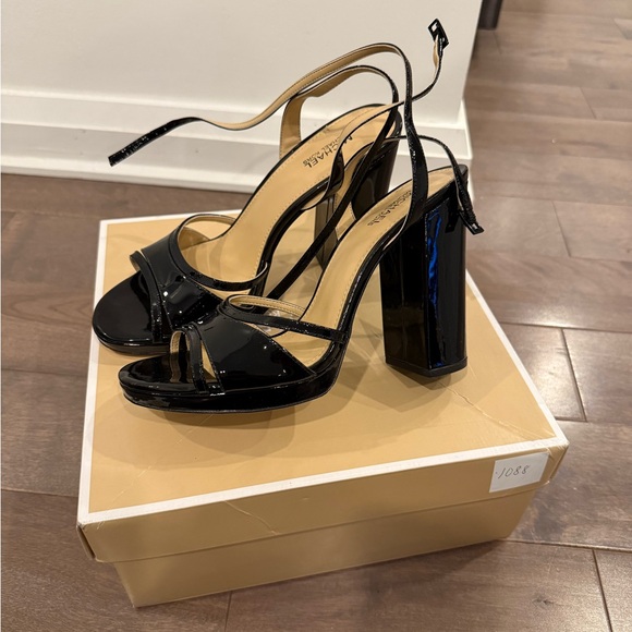 Michael Kors Shoes - Michael Kors Glossy Black Heels